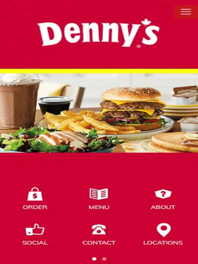 Canada Denny's iPad  স্ক্রিনশট