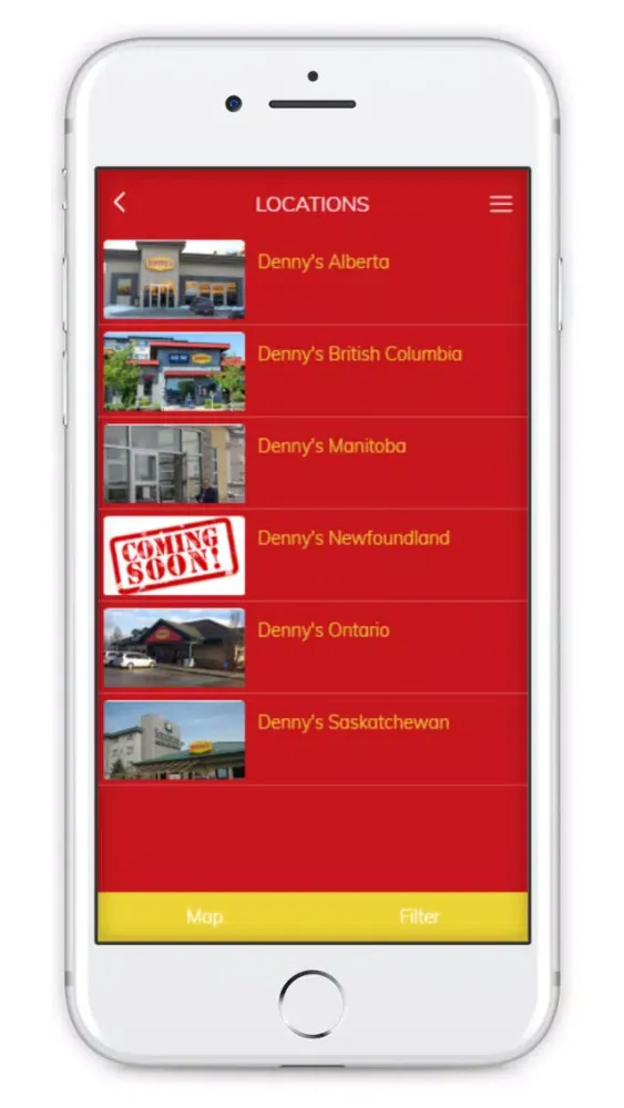 Canada Denny's স্ক্রিনশট