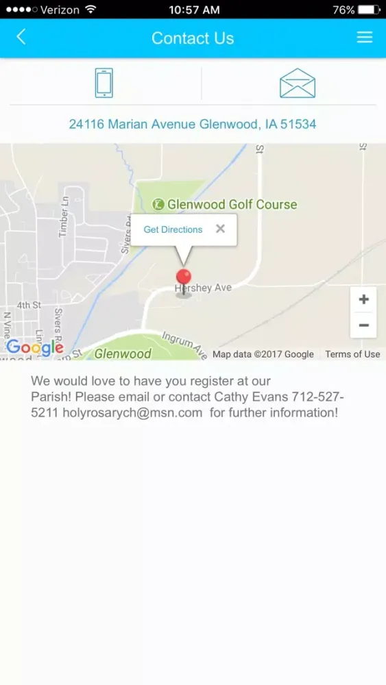 Holy Rosary Glenwood IA স্ক্রিনশট