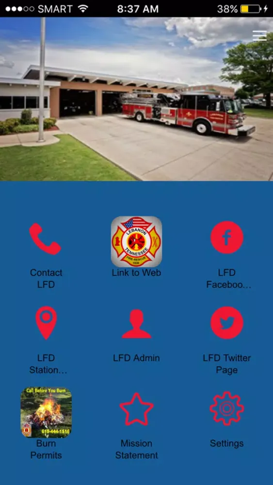 City of Lebanon Fire Department スクリーンショット