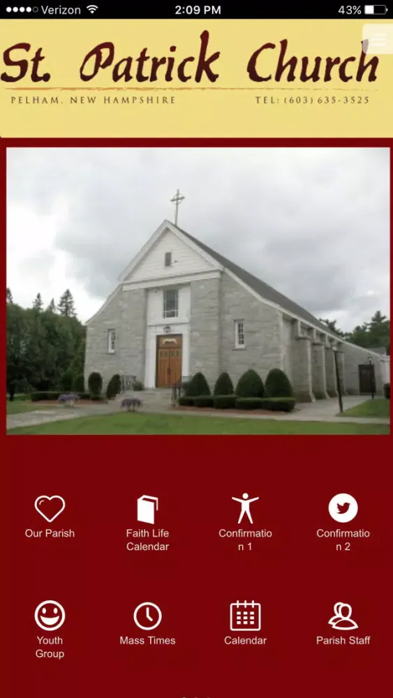St Patricks Pelham NH سکرین شاٹس