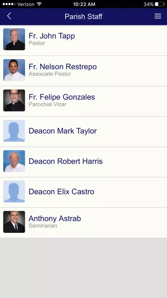 Capturas de pantalla de Nativity Catholic Brandon FL