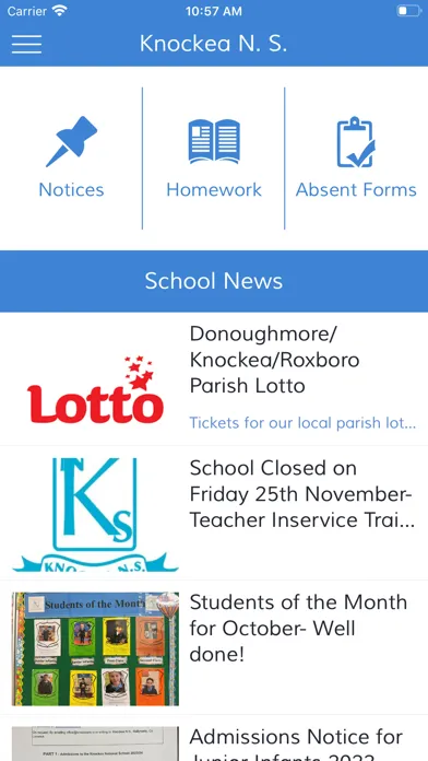 Knockea National School स्क्रीनशॉट