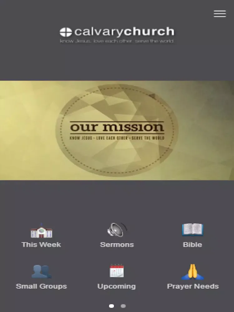 Lemont Calvary Church iPad  스크린샷