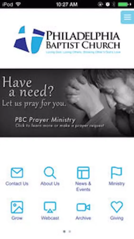 Zrzuty ekranu Philadelphia Baptist Church Pineville