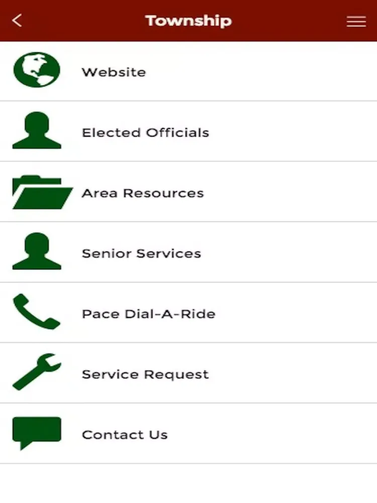 Frankfort Township iPad  Screenshots