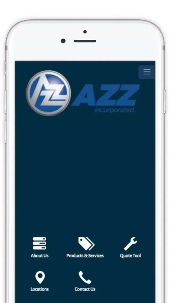 Zrzuty ekranu AZZ incorporated