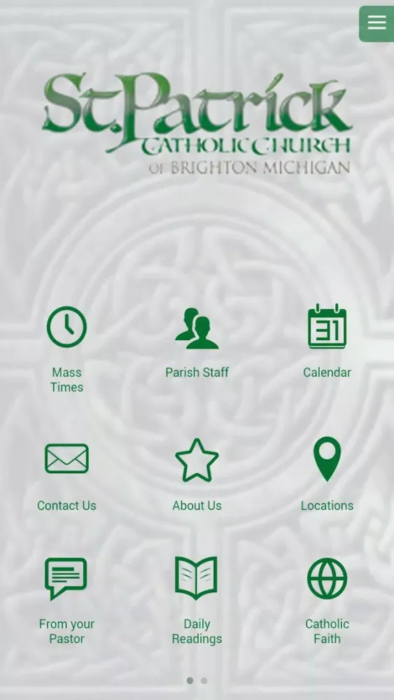 Tangkapan skrin St Patrick Brighton, MI