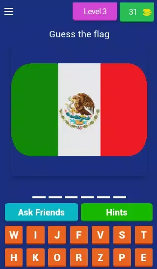 Guess The Flag - Flags Quiz স্ক্রিনশট