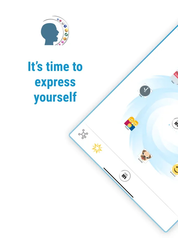 Speak My Mind - Smart AAC App iPad  スクリーンショット