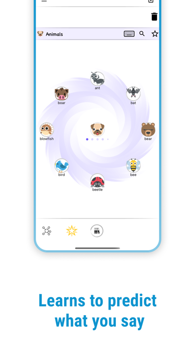 Screenshot di Speak My Mind - Smart AAC App