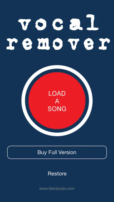 Vocal Remover Lite スクリーンショット