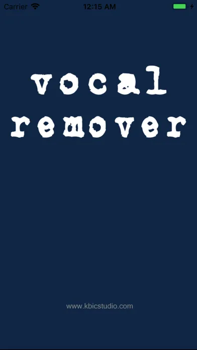 Vocal Remover Lite スクリーンショット