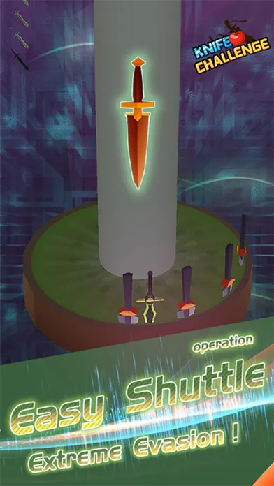 Knife Challenge-shooting game Ekran Görüntüleri