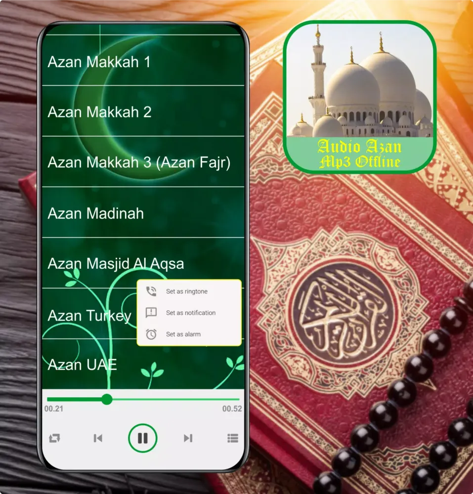 Audio Azan MP3 Offline स्क्रीनशॉट