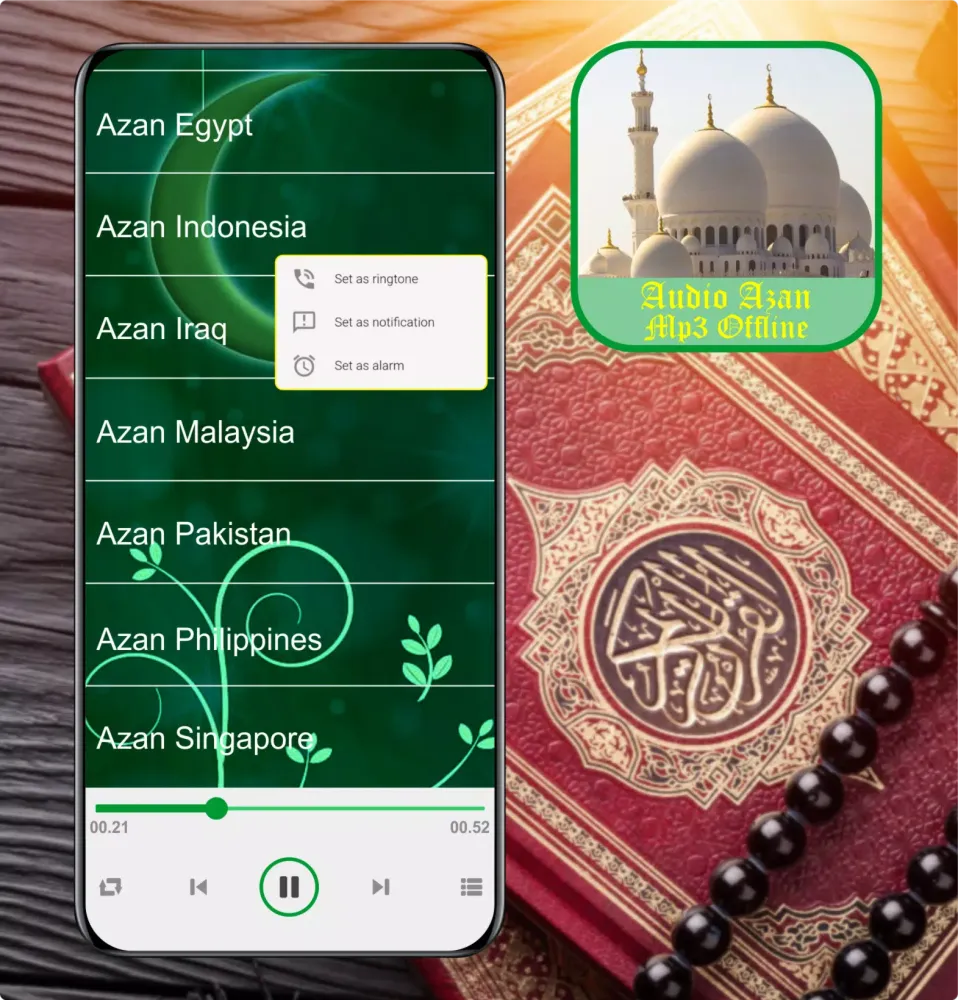 Audio Azan MP3 Offline स्क्रीनशॉट