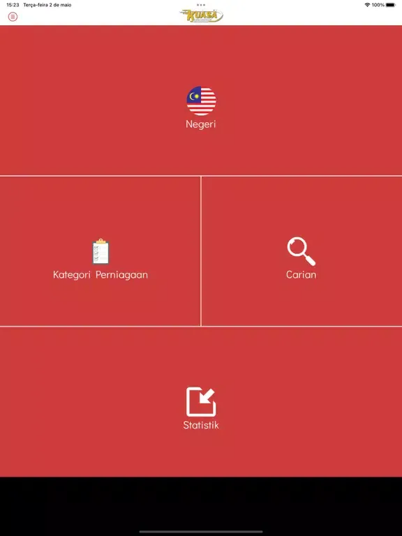 Ảnh chụp màn hình của E-biz P2P iPad 