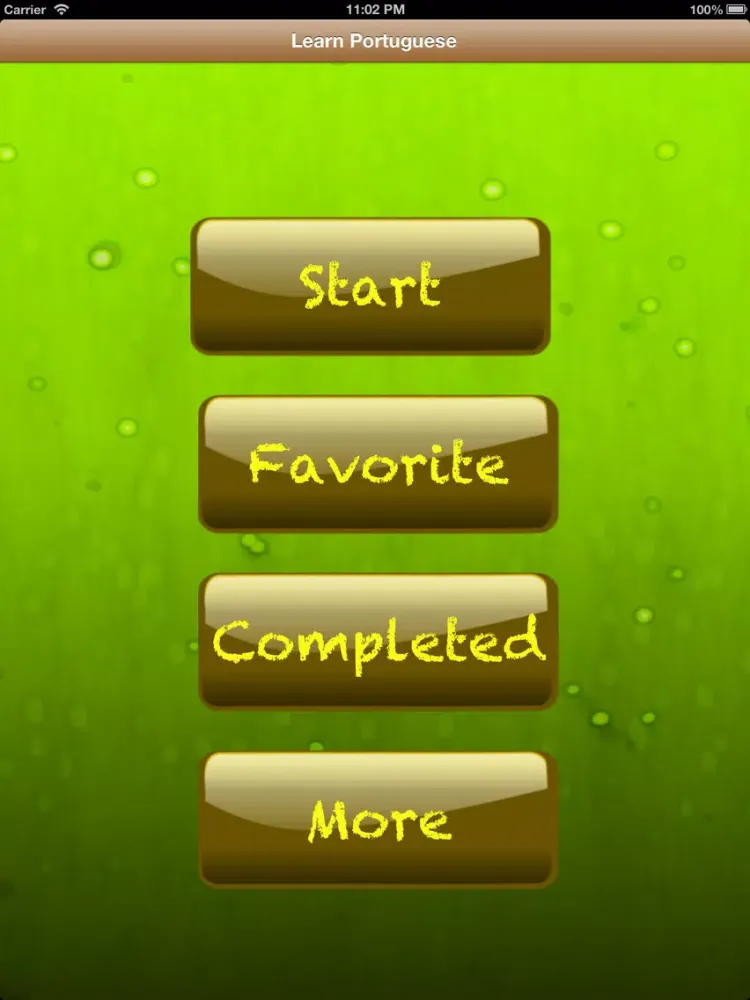 Learn Portuguese Phrases In Female Voice free iPad  Screenshots