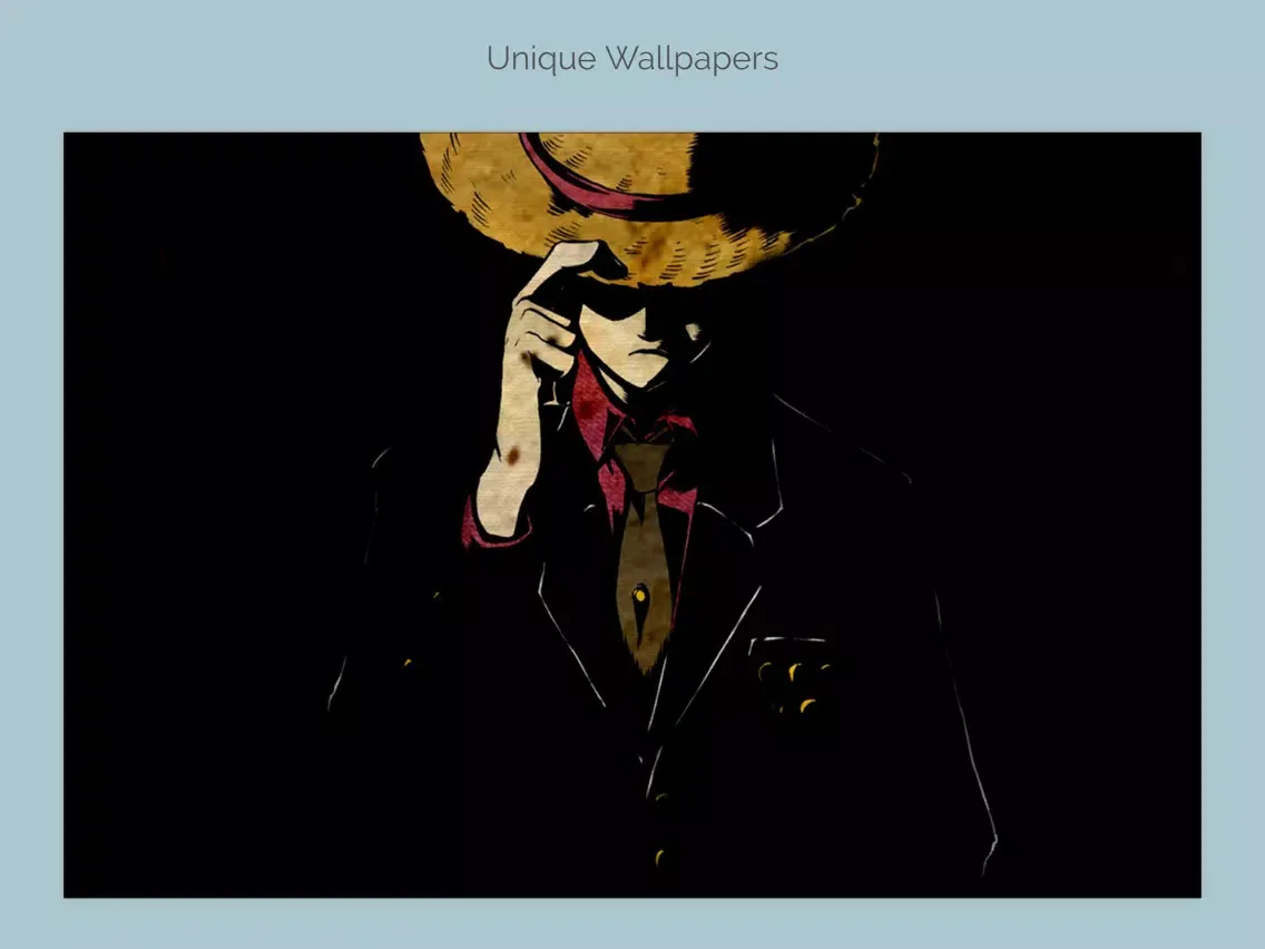 Скриншоты Wallpapers for One Piece 2 Free HD + Emoji Stickers and Filters iPad 