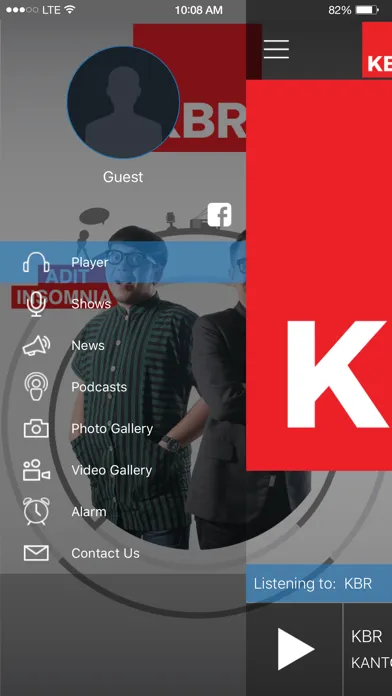 KBR Radio Screenshots