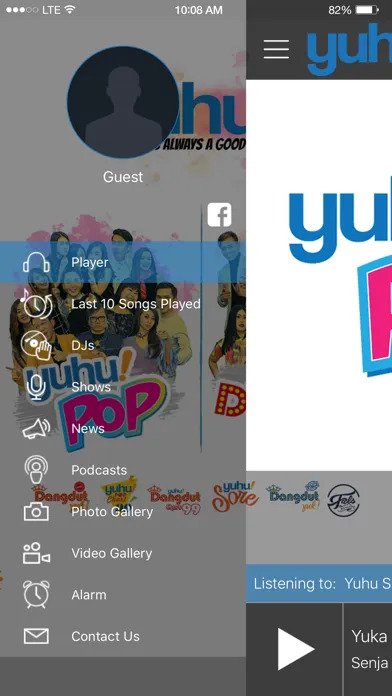 ภาพหน้าจอของ Yuhu!