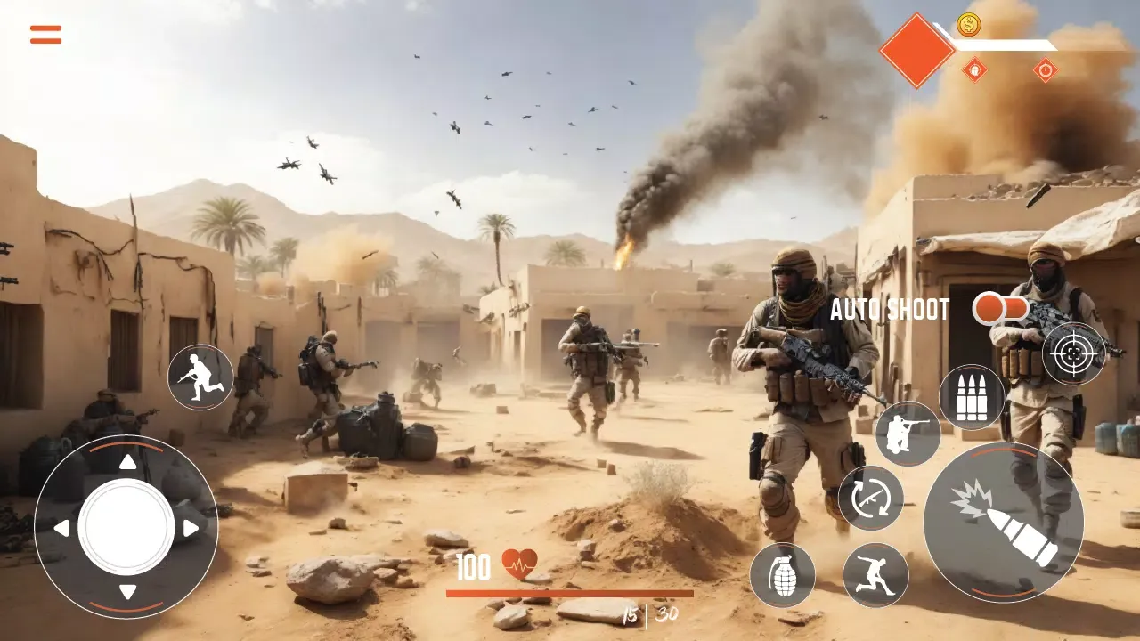 Tangkapan layar Anti-Terrorist Shooting Game