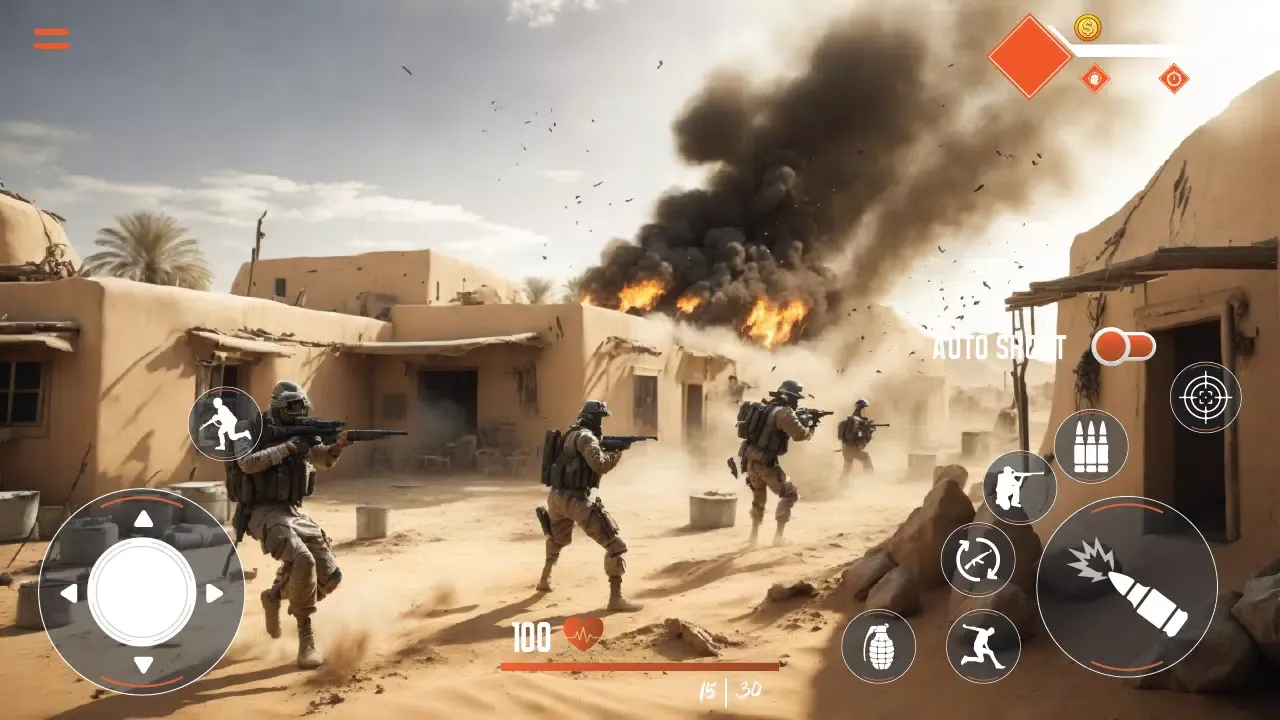 Tangkapan layar Anti-Terrorist Shooting Game