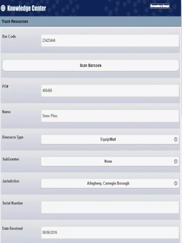 Screenshot di KC Grant Tracker iPad 