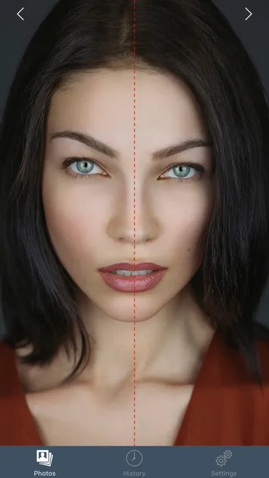 Screenshot di FaceSym - Facial Symmetry Test