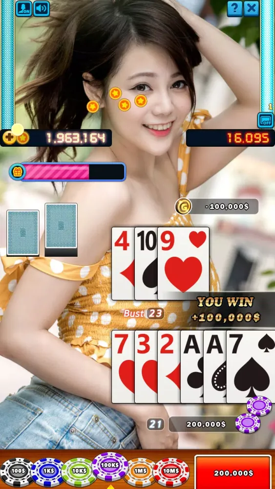 Tangkapan layar Bikini Model Casino Slots