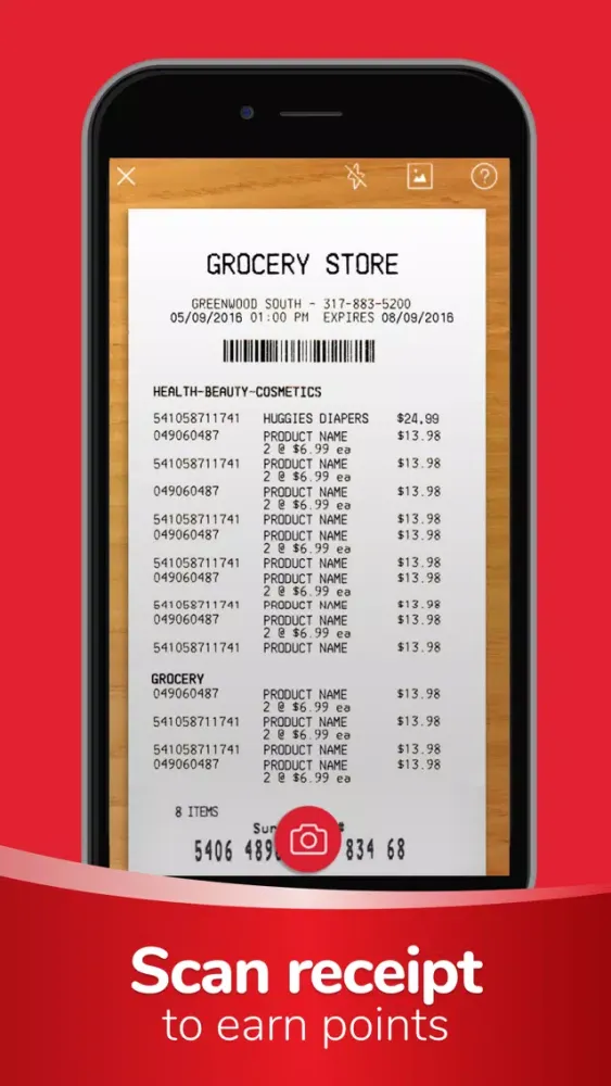 Captures d'écran de Huggies® Rewards App