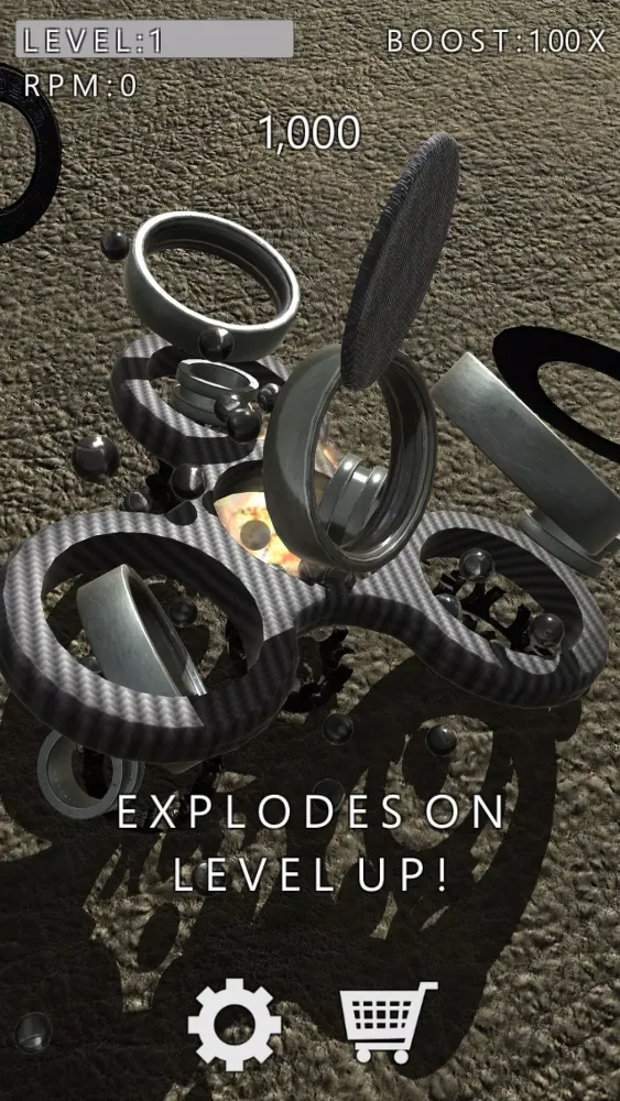 Tangkapan layar Fidget Simulator 3D