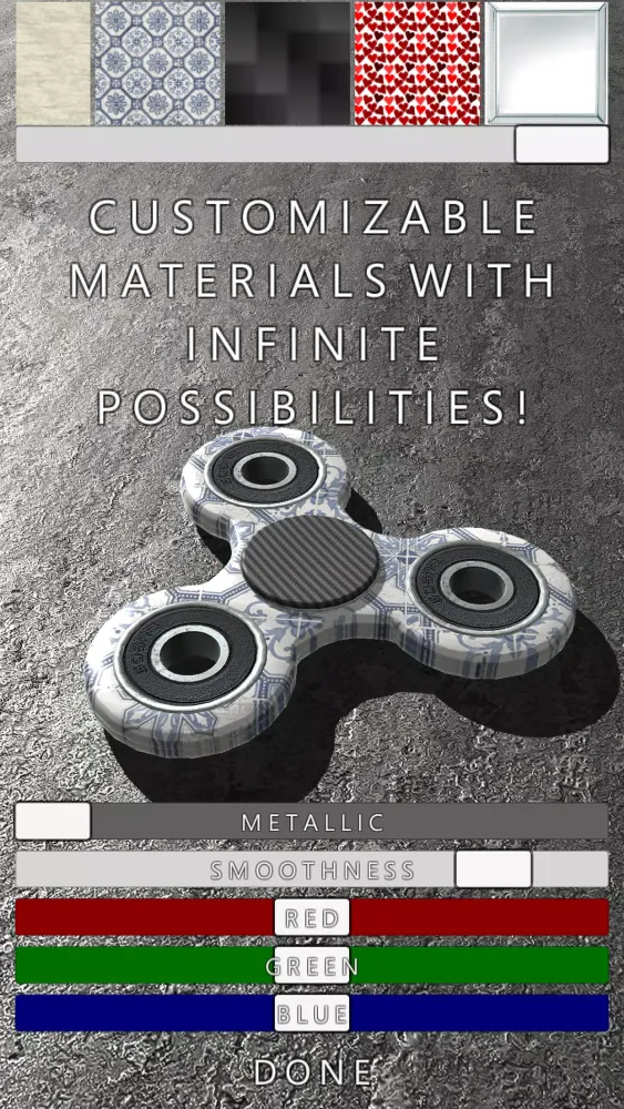 Tangkapan layar Fidget Simulator 3D