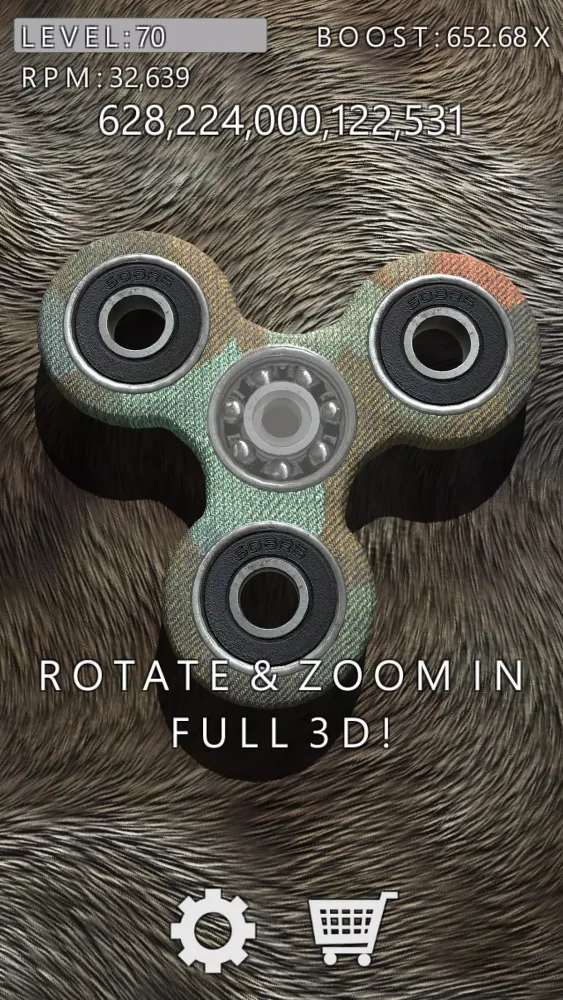 Tangkapan layar Fidget Simulator 3D