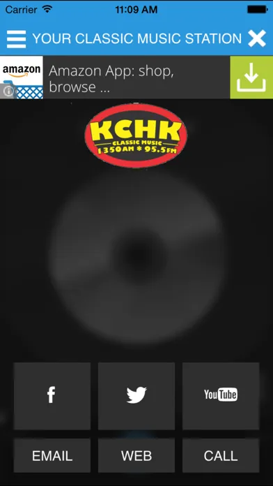 Captures d'écran de KCHK 1350 AM