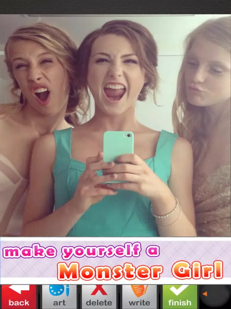 Monster Ghoul Photo Booth: Dress up, Photo Frames & Selfie Editor for Girls iPad  スクリーンショット