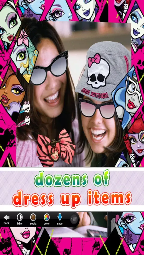 Monster Ghoul Photo Booth: Dress up, Photo Frames & Selfie Editor for Girls スクリーンショット