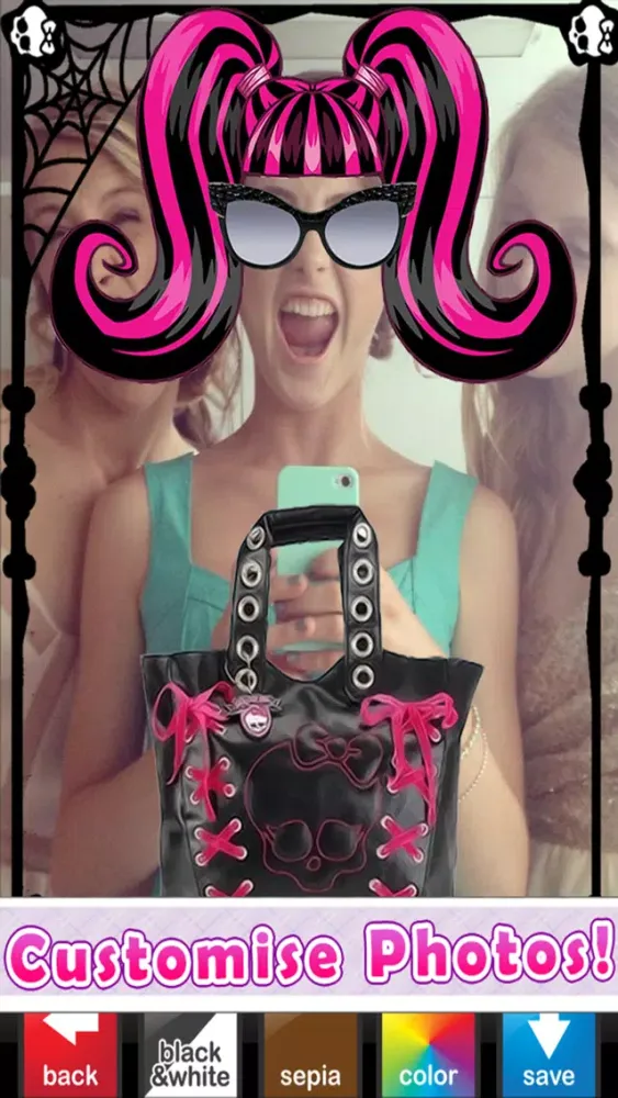 Monster Ghoul Photo Booth: Dress up, Photo Frames & Selfie Editor for Girls スクリーンショット