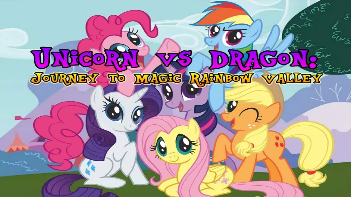 Unicorn vs Dragon: Journey to Magic Rainbow Valley應用截圖