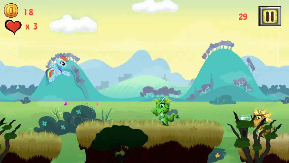 Unicorn vs Dragon: Journey to Magic Rainbow Valley應用截圖