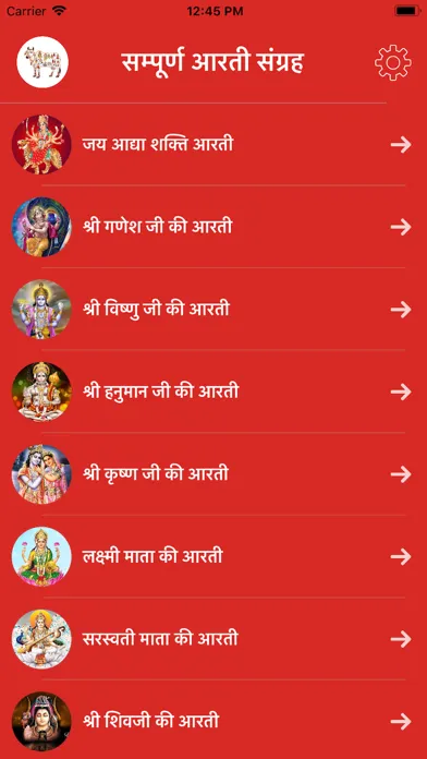All Gods Aarti سکرین شاٹس