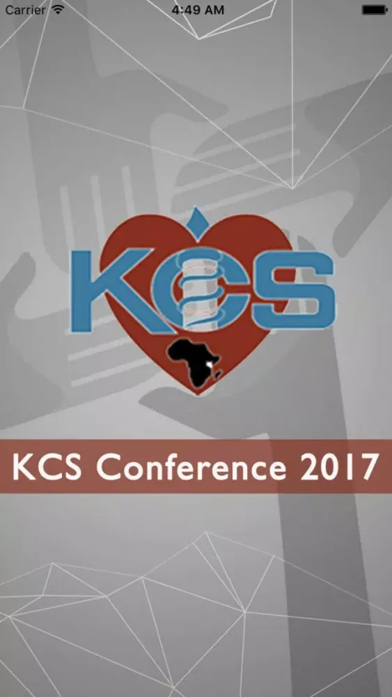Tangkapan skrin KCS Conference App