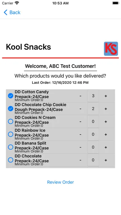 Captures d'écran de Kool Snacks