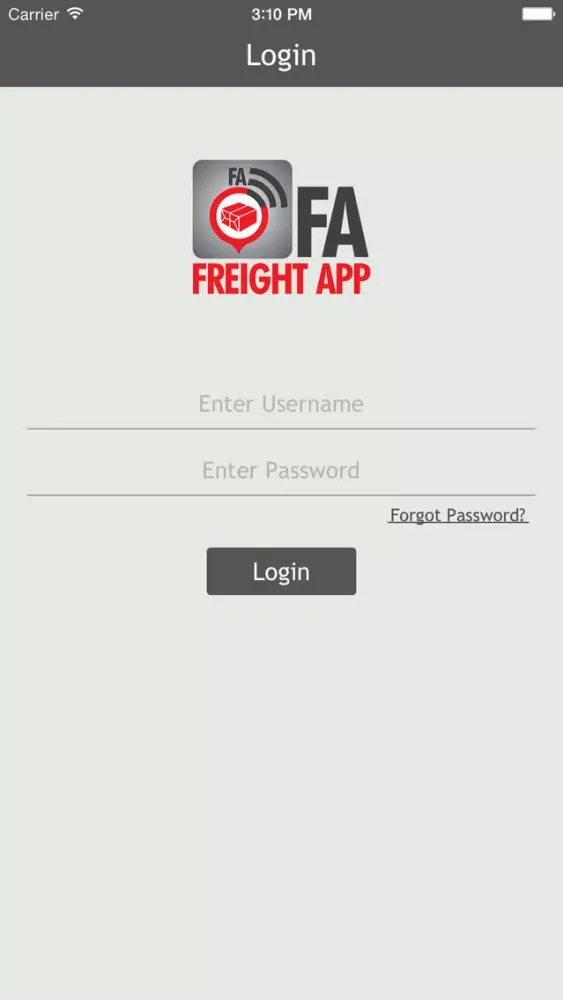 Capturas de pantalla de FA – Freight App