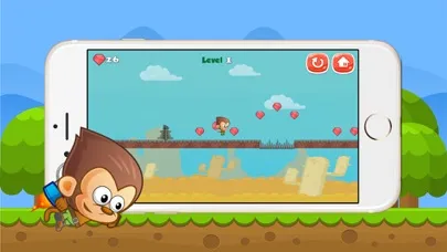 Captures d'écran de Baby Monkey Adventure  2016 - Run & Jump