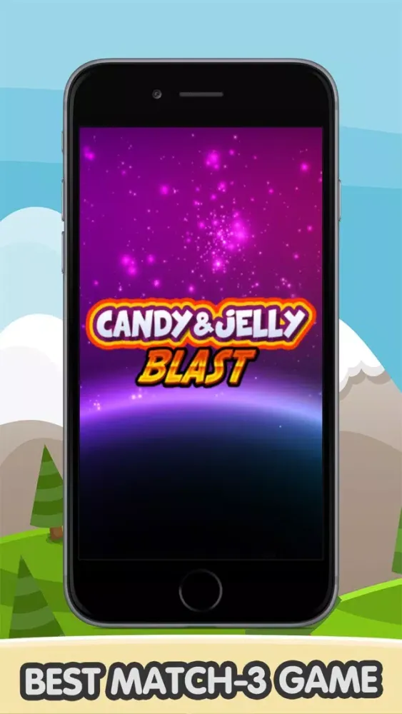 Ảnh chụp màn hình của Candy and Jelly Blast - Match 3 Game