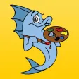 Kids Coloring Book - Sketch Cartoon Sea Animal Painting for Fun Kids Coloring Book - Sketch Cartoon Sea Animal Painting for Fun