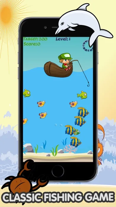 Sea Fishing Game 2017 HD - Classic Fishing Game應用截圖