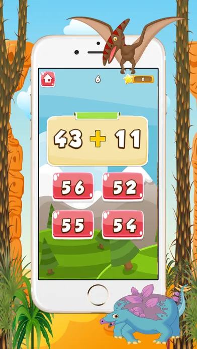 Ảnh chụp màn hình của Math For 2nd Grade - Learning Addition Subtraction