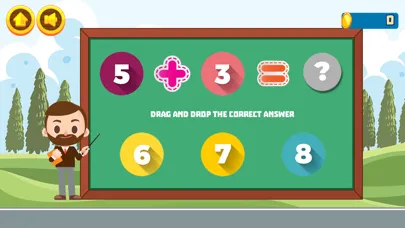 Capturas de pantalla de Kindergarten Math Game 2019
